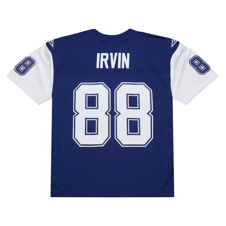 D.Cowboys #88 Michael Irvin Mitchell & Ness Navy 1995 Legacy Replica Jersey