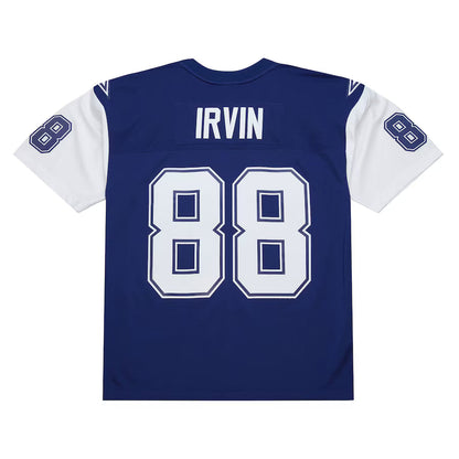 D.Cowboys #88 Michael Irvin Mitchell & Ness Navy 1995 Legacy Replica Jersey