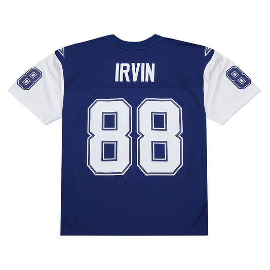 D.Cowboys #88 Michael Irvin Mitchell & Ness Navy 1995 Legacy Replica Jersey