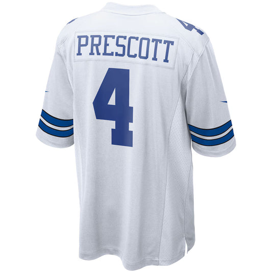 D.Cowboys #4 Dak Prescott White Game Jersey Stitched American Football Jerseys