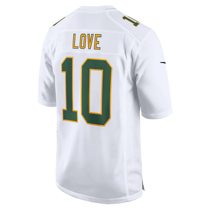 GB.Packers #10 Jordan Love White Game Jersey Stitched American Football Jerseys