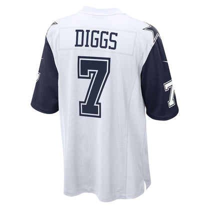 D.Cowboys #7 Trevon Diggs White Game Jersey Stitched American Football Jerseys